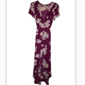 Candie’s floral maxi medium dress